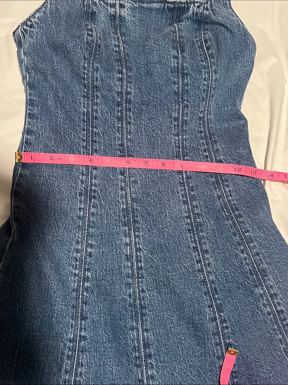 Mila denim dress